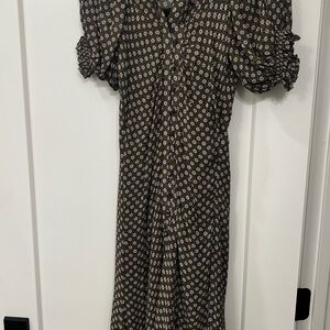 Floral Puff Sleeve Dress